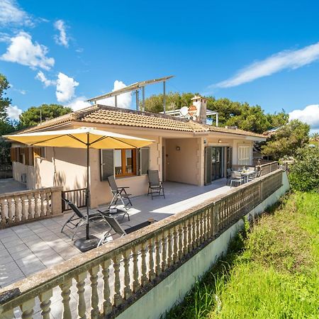 Villa Can Canta Natura Park House At Platja De Muro Beach Exteriör bild